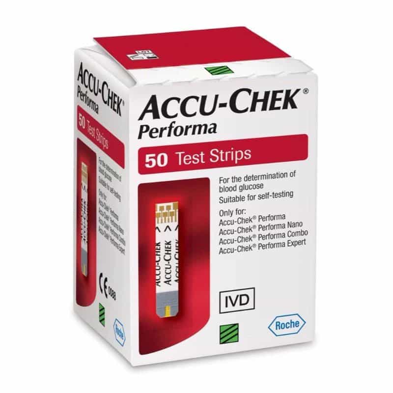 Accu-Chek Performa Test Strips - 50 Pack
