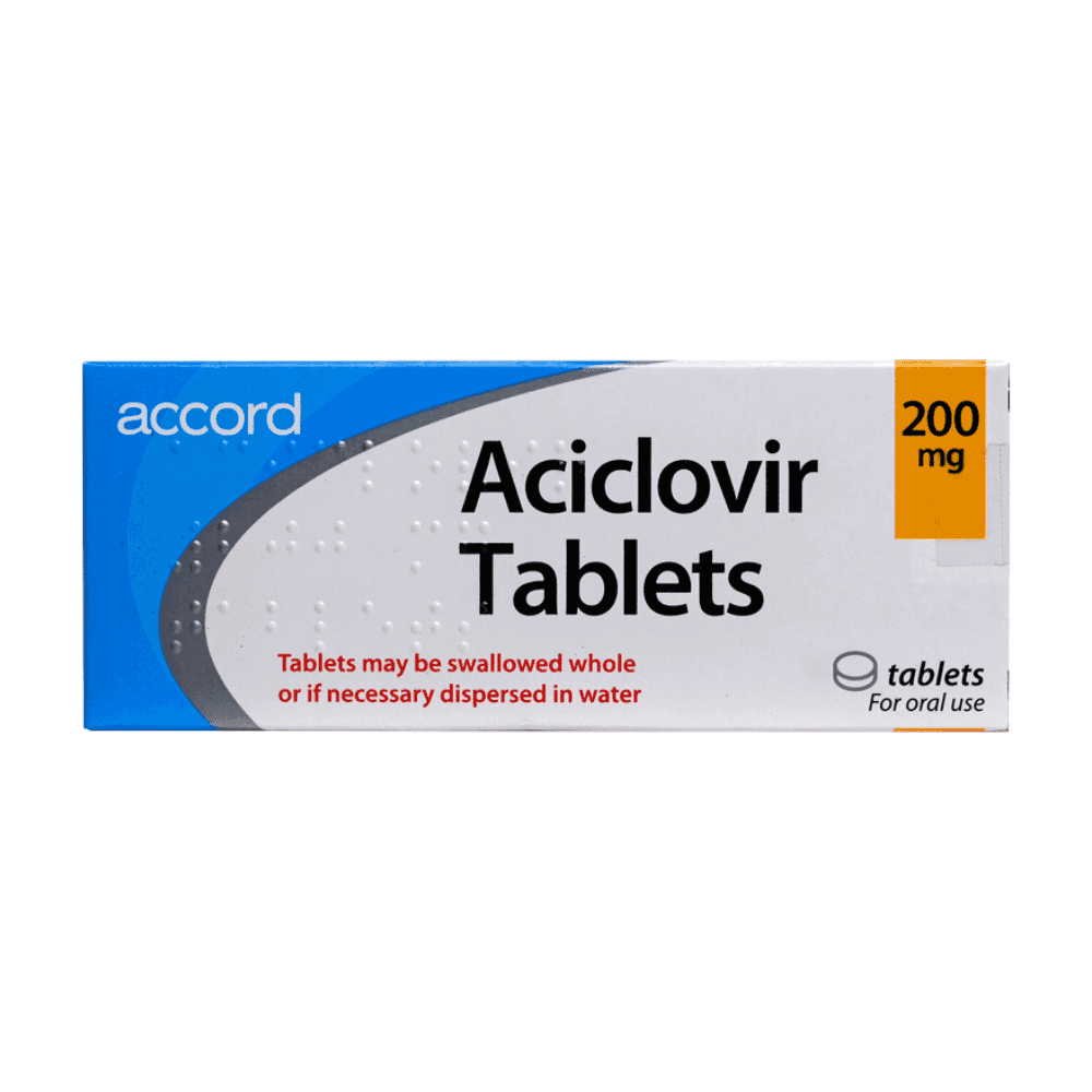 Aciclovir 200mg Dispersible Tablets