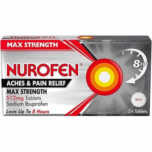 Nurofen Joint &amp; Back Pain Relief 512mg - 24 Tablets