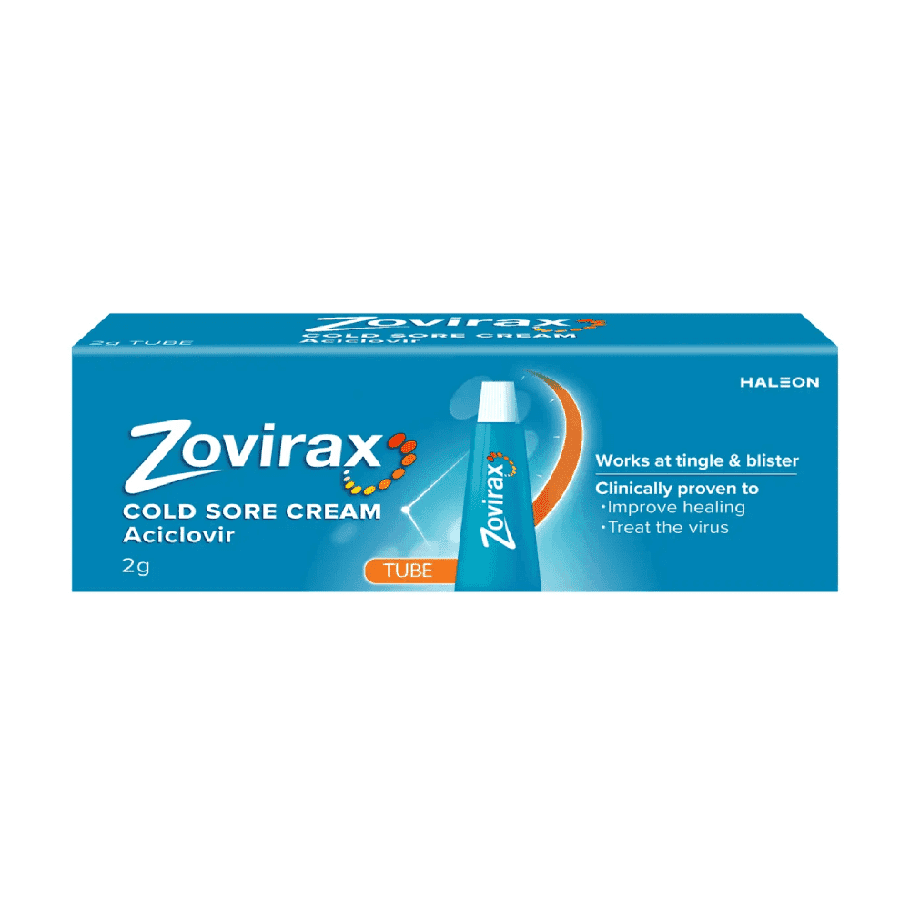 Zovirax Cold Sore Cream 2g