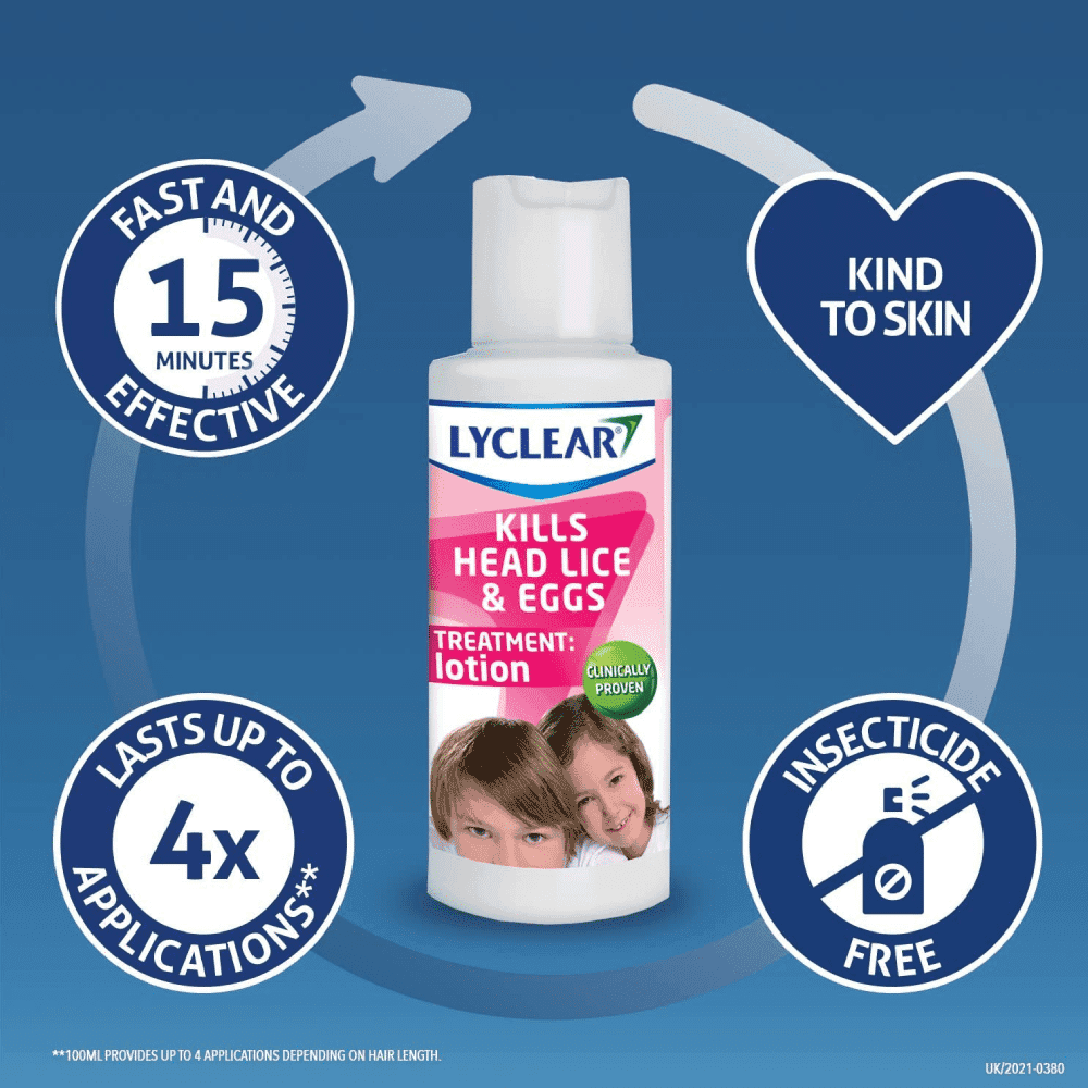 Lyclear Head Lice Lotion And Comb - 100ml - photo 2 of 4