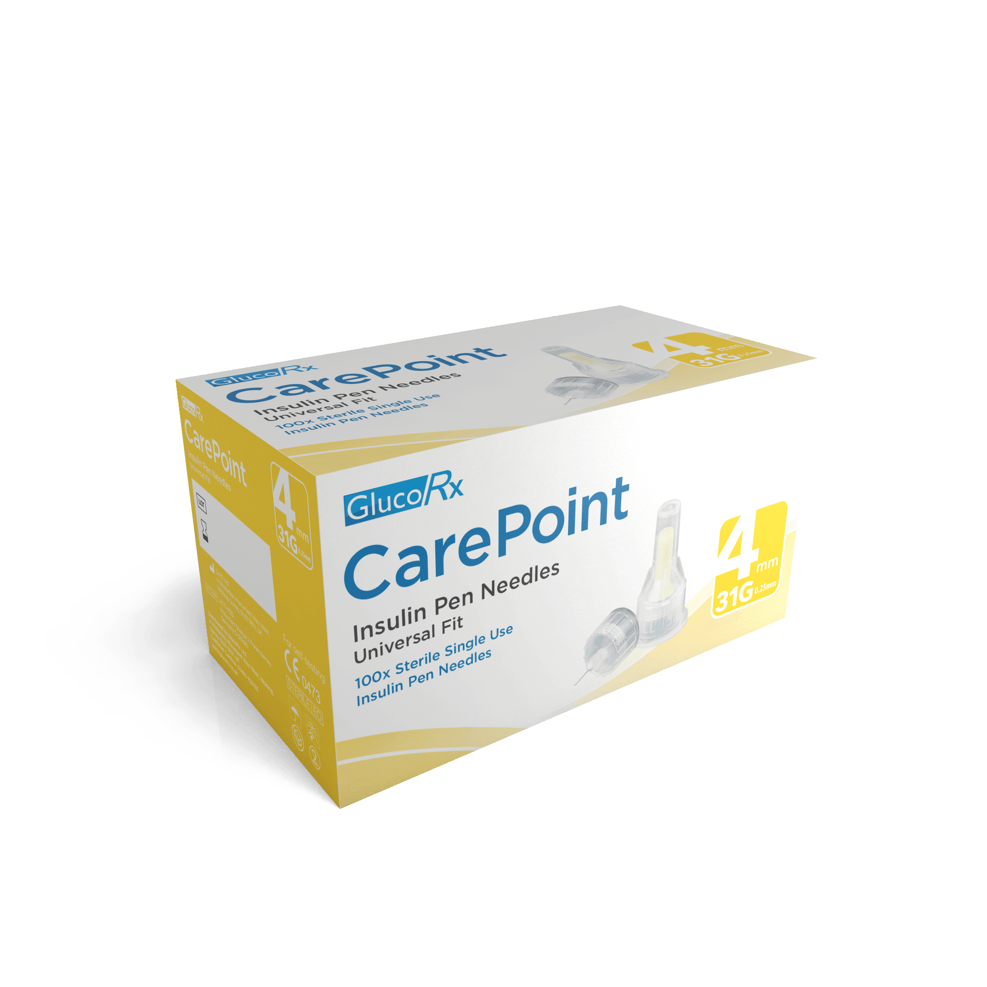 CarePoint Pen Needles 31g 4mm - Pack of 100 - photo 1 of 1