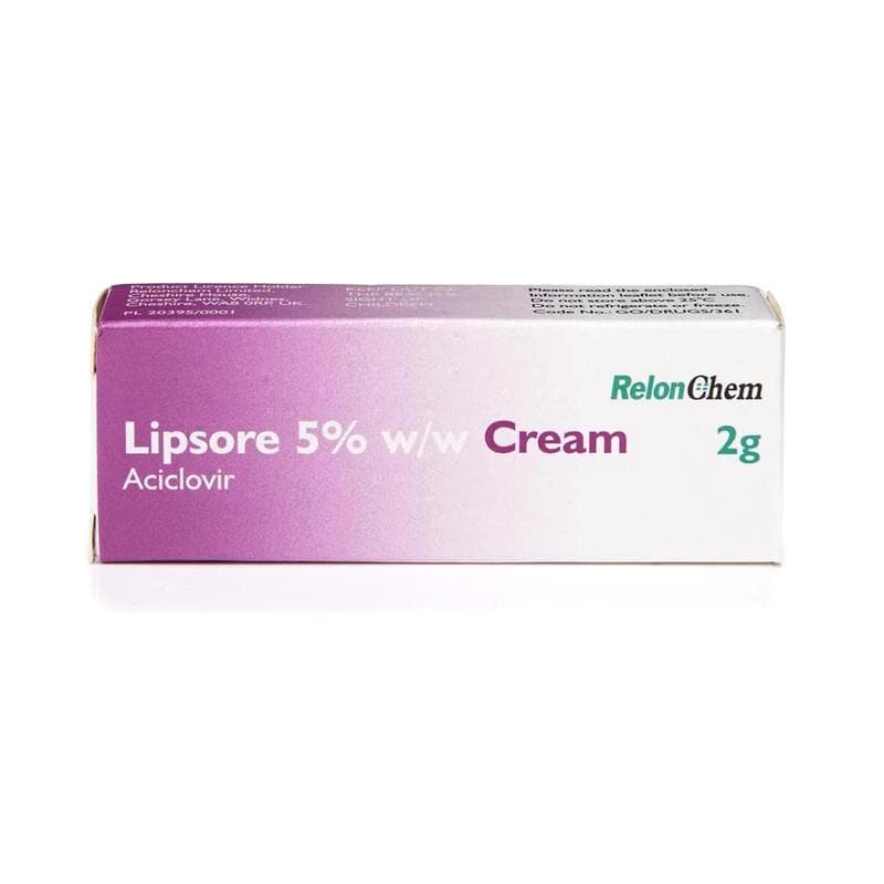 Aciclovir Cold Sore Cream 5% - 2g (Brand May Vary) — photo 1