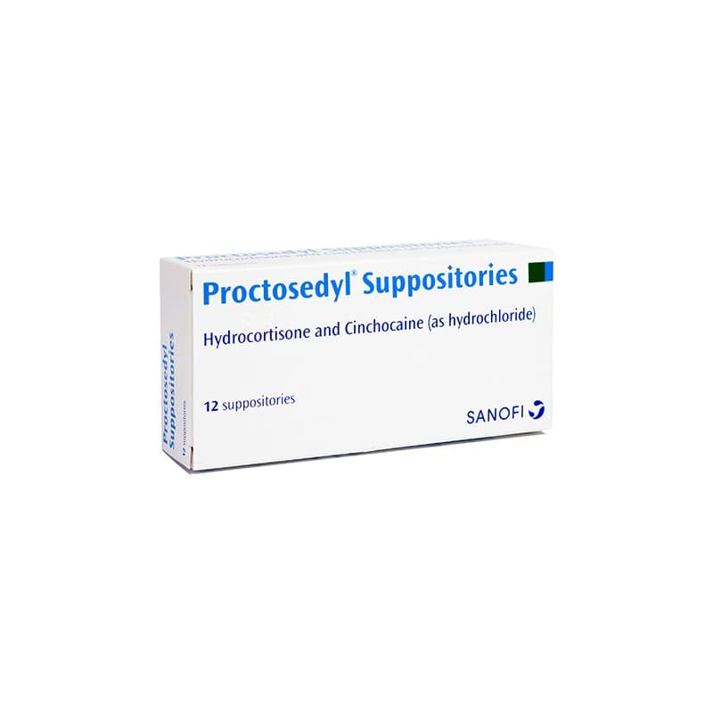 Proctosedyl Suppositories - 12 Suppositories — photo 1