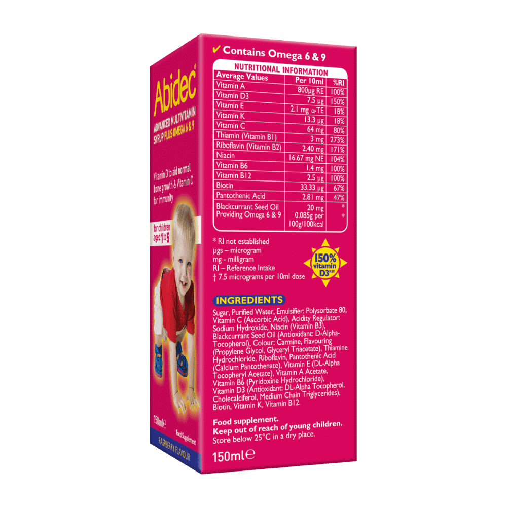 Abidec Advanced Multivitamin Syrup - photo 2 of 3