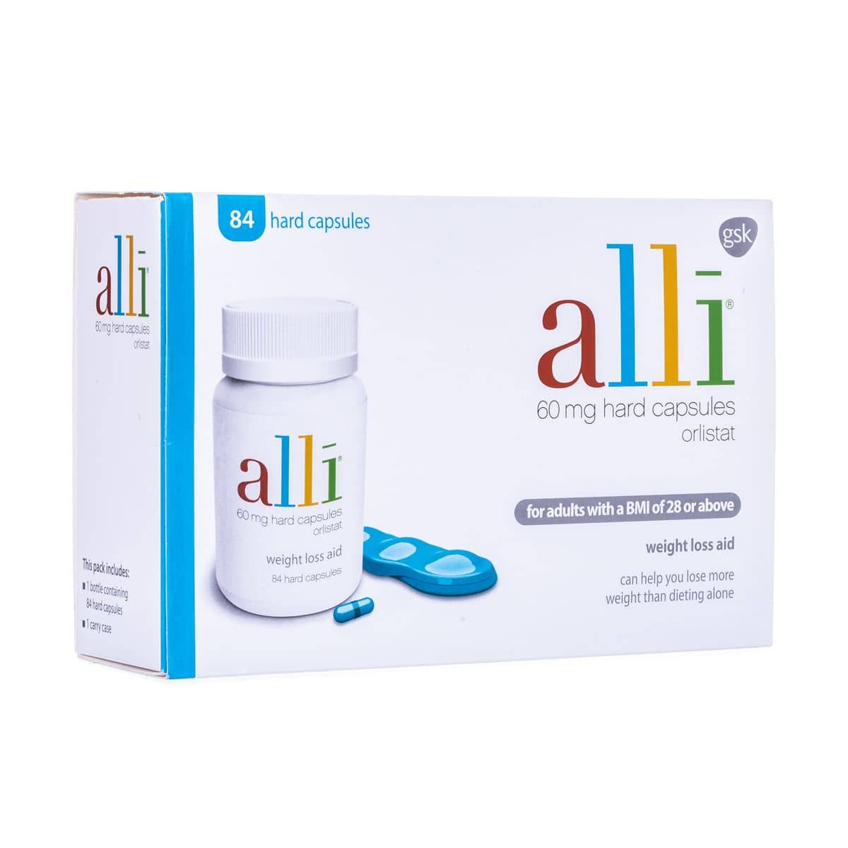 Alli (Orlistat) 60mg Tablets - photo 1 of 1
