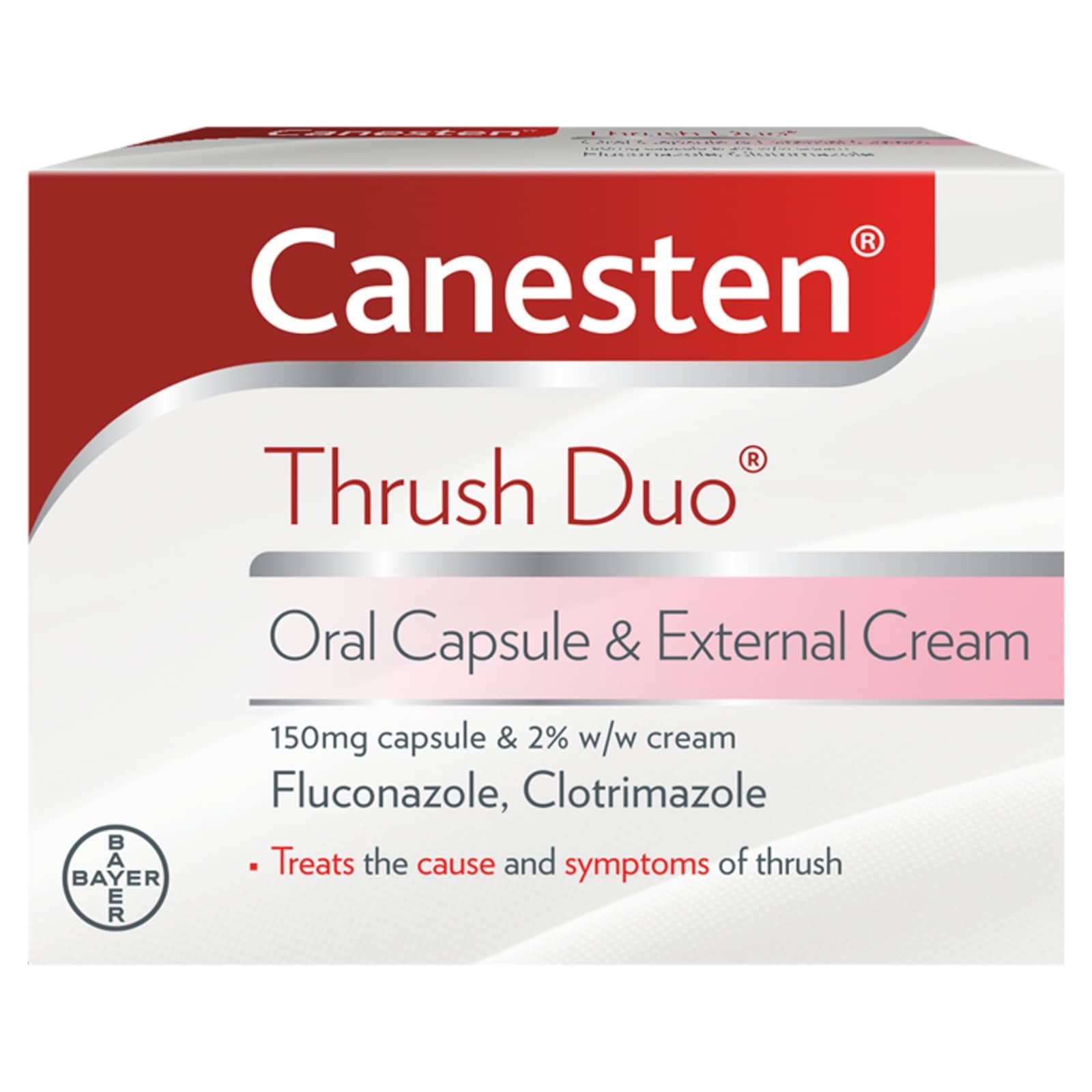 Canesten Thrush Duo - Oral Capsule & External Cream - photo 1 of 1