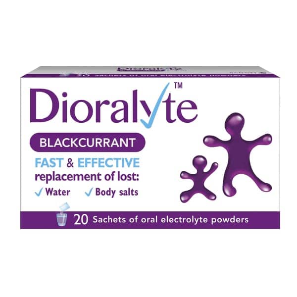 Dioralyte Blackcurrant Electrolyte Sachets - 20 Sachets - photo 1 of 1