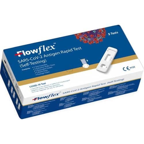 Flowflex Antigen Rapid Covid Lateral Flow Test - 5 Tests - photo 1 of 1