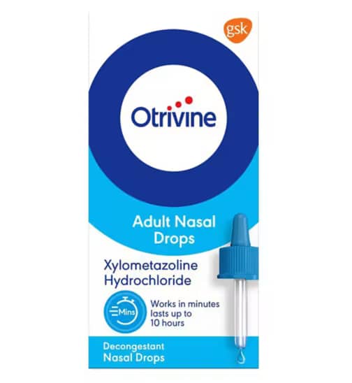 Otrivine Adult Nasal Drops - 10ml - photo 1 of 1