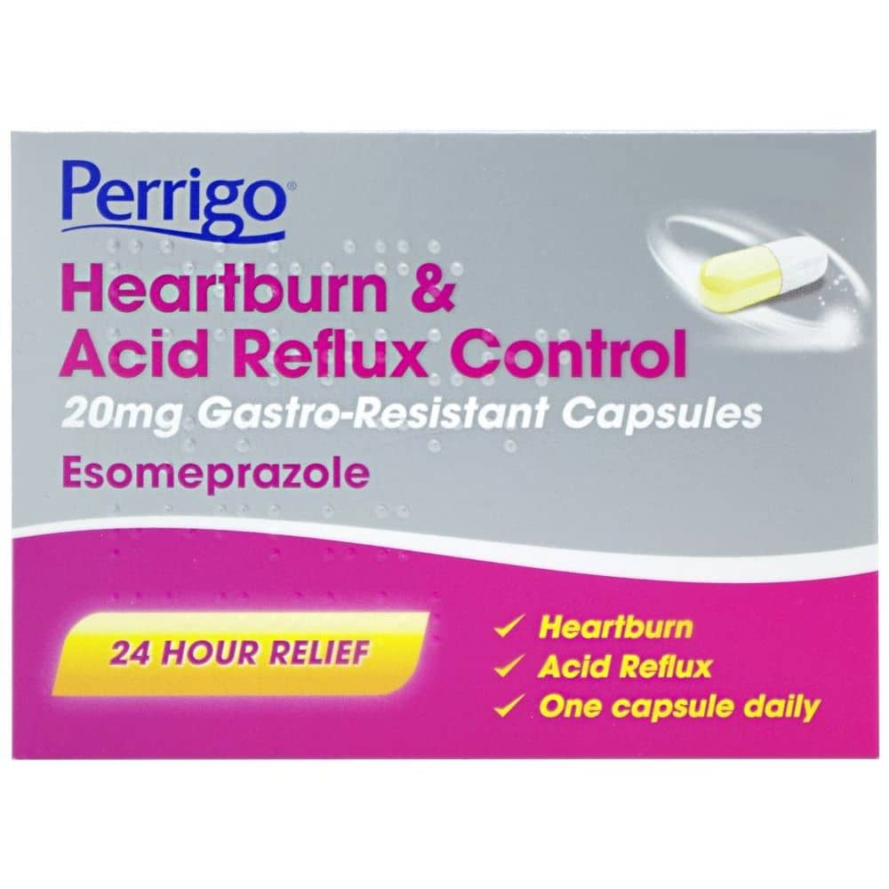 Perrigo Esomeprazole Heartburn & Acid Reflux Control 20mg Capsules - photo 1 of 1