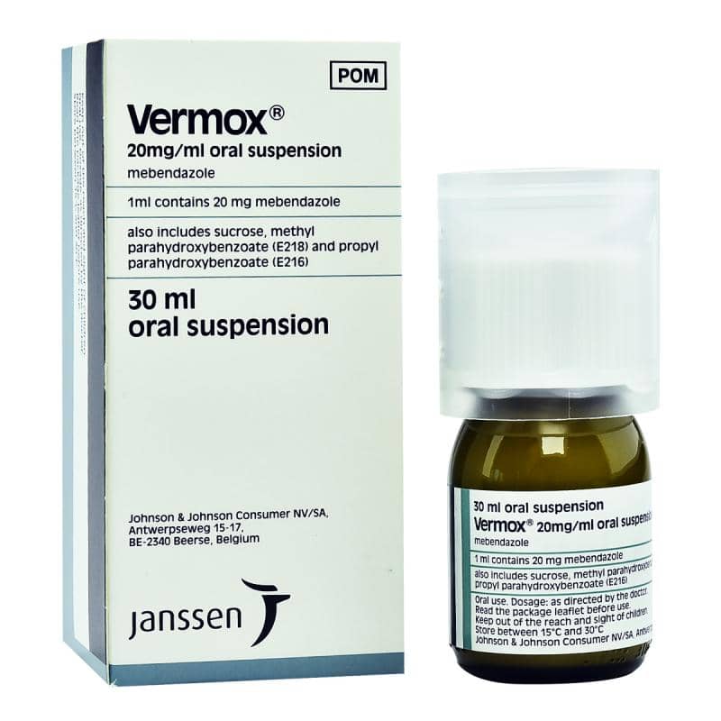 Vermox Suspension - 30ml - photo 1 of 1